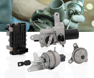 Electronic and pneumatic wastegate actuators