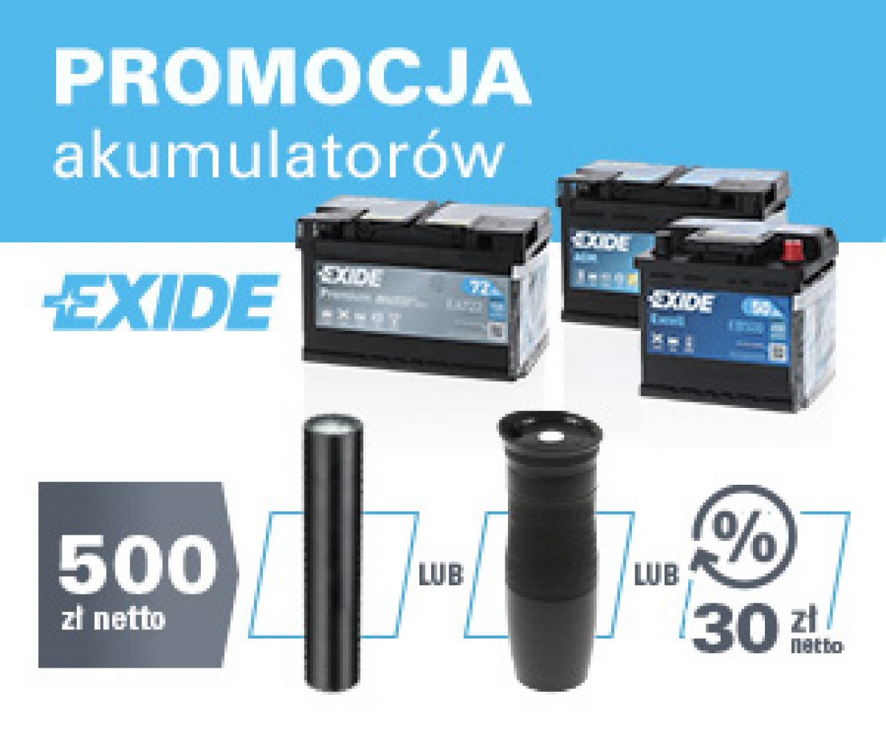 Akumulatory EXIDE