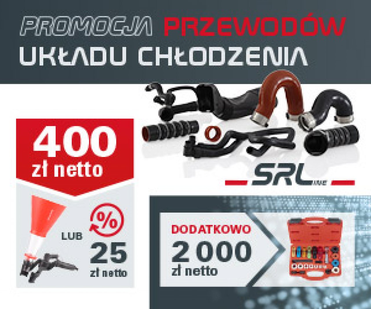 SRLine – przewody układu chłodzenia