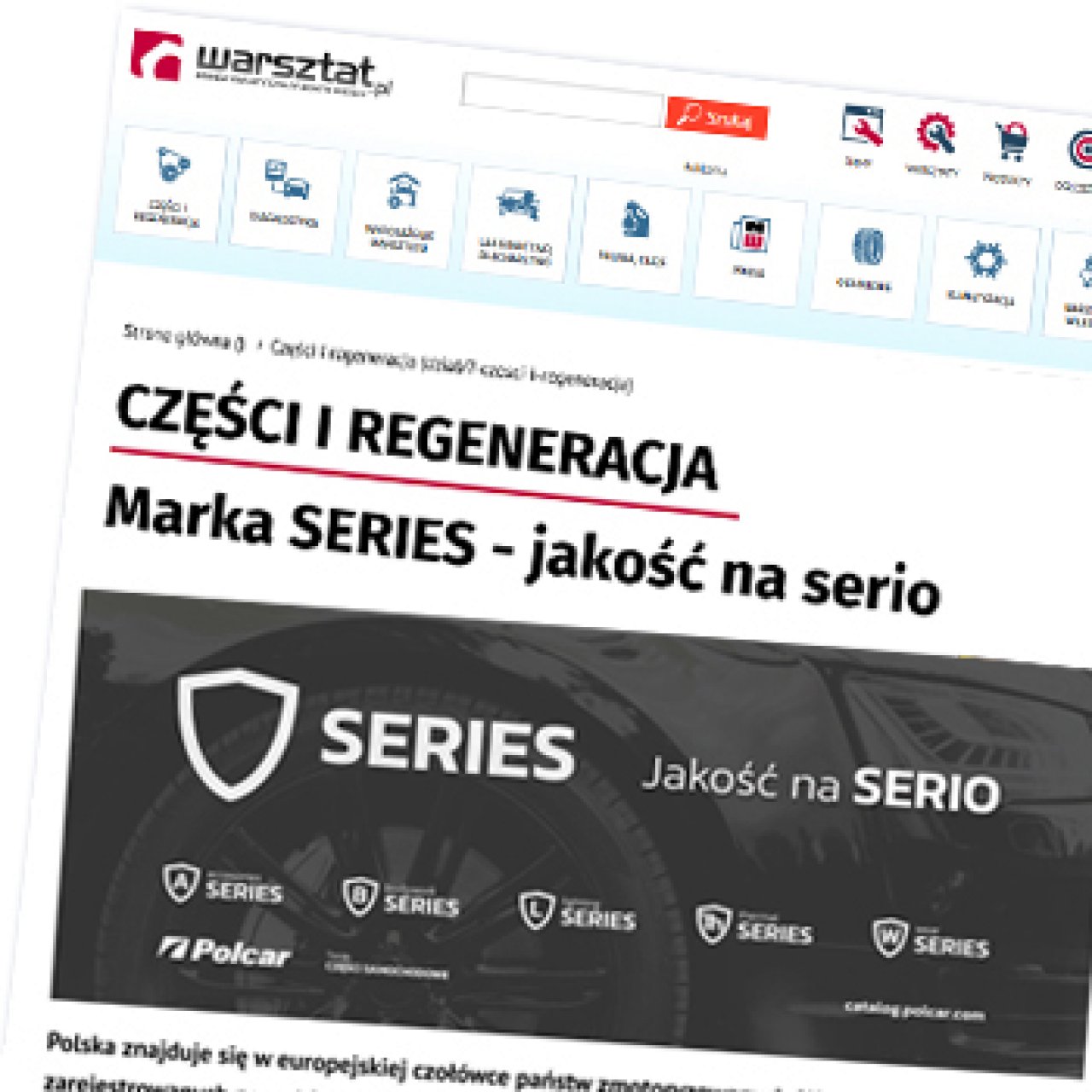 Marka Series– jakość na SERIO