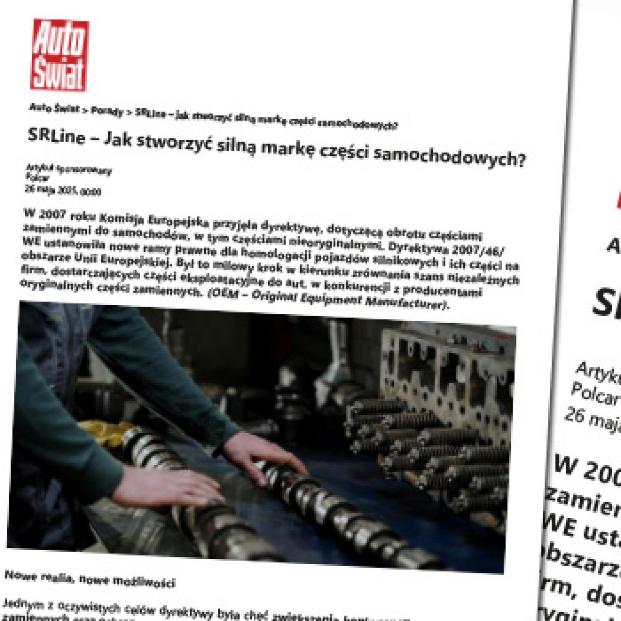 SRLine – jak stworzyć silną markę części samochodowych?