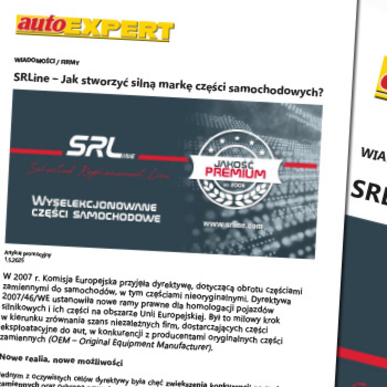 SRLine – Jak stworzyć silną markę części samochodowych?