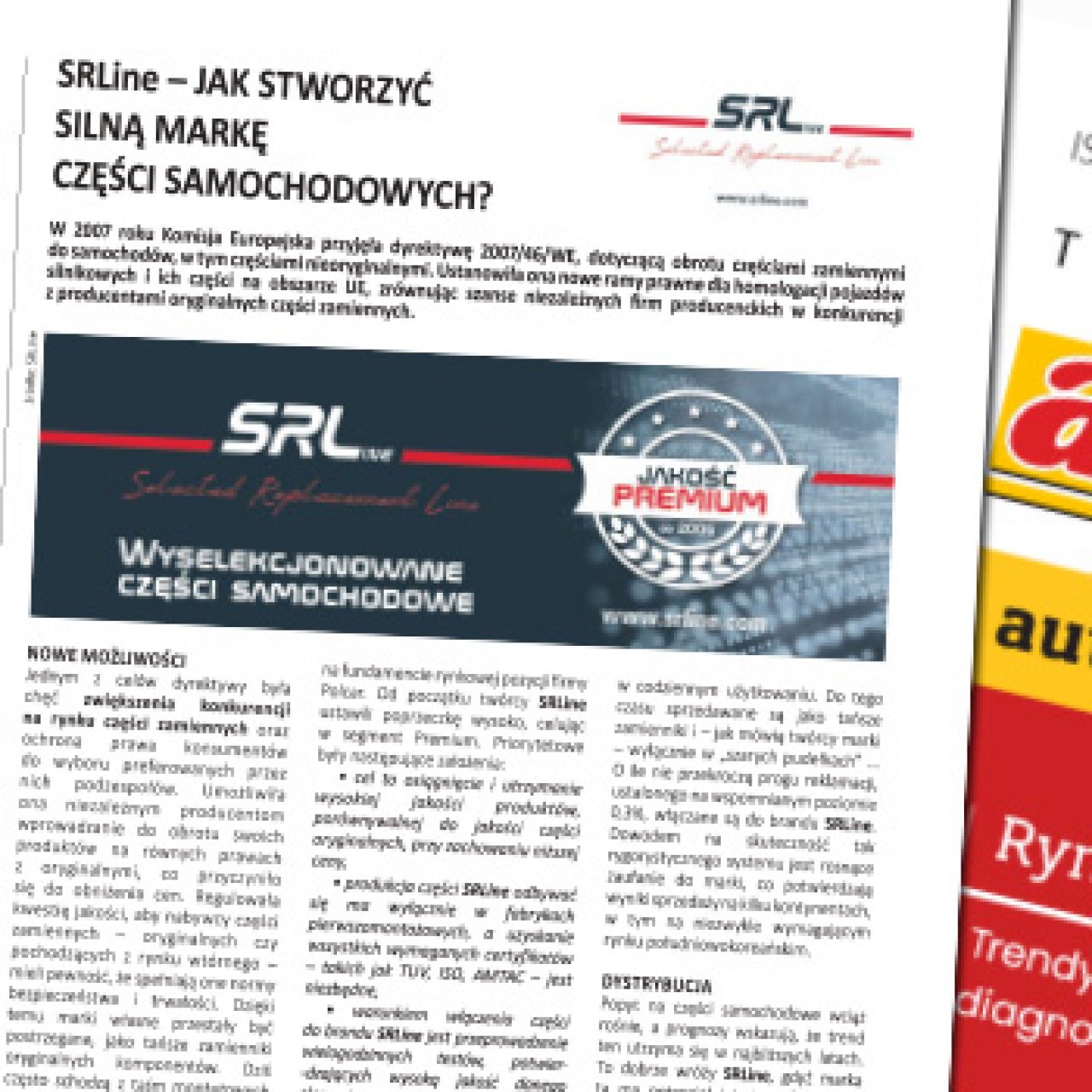 SRLine – JAK STWORZYĆ SILNĄ MARKĘ CZĘŚCI SAMOCHODOWYCH?  